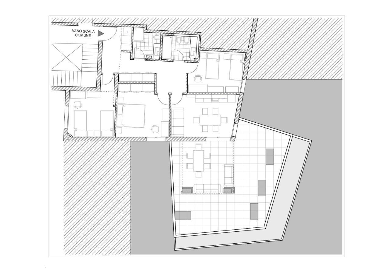 90 m2, 3 yatak odalı, 2 banyolu , Padova Şehir Merkezi bölgesinde Daire Dış mekan fotoğraf